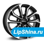 Dezent KS black polished 17/7J 5x112 ET 38 Dia 70.1 BFP