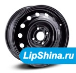 TREBL 53A45D 14/5.5J 4x100 ET 45 Dia 57.1 Black