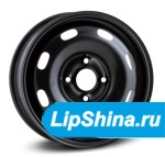 TREBL 9493 16/6.5J 4x108 ET 23 Dia 65.1 Black